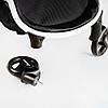 Коляска прогулянкова дитяча JOY Elegans 30 кг Black and white 118553, фото 9