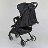 Коляска прогулянкова дитяча "JOY" Vittoria Green linen + футкавер + телескопічна ручка (87720), фото 4