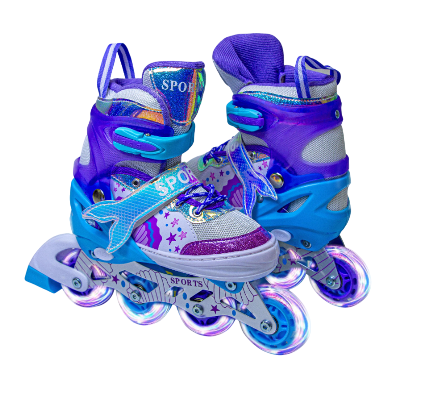 Дитячі ролики Scale Sports 34-37 20.5-23.5 Фіолетовий (1566149213), фото 1