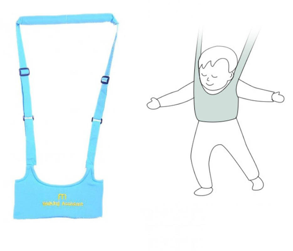 Дитячі рукави-ходунки Walking Assistant Moby Baby Блакитний (vol-1010), фото 1