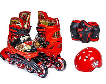 Комплект роликів Rollers Kid Iron Man Red 35-38 748179468