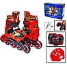 Комплект роликів Rollers Kid Iron Man Red 35-38 748179468, фото 2