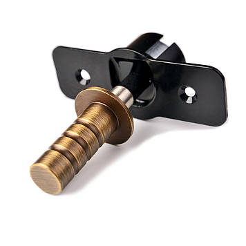 Прихований стопор No Brand дверний магнітний 28 мм Бронза (FDP2802)