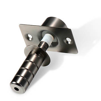 Прихований стопор No Brand дверний магнітний 28 мм Срібний (FDP2804)