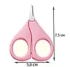 Хіпсит Baby Carrier 6 в 1 і манікюрні ножиці Рожевий (v-11912), фото 5