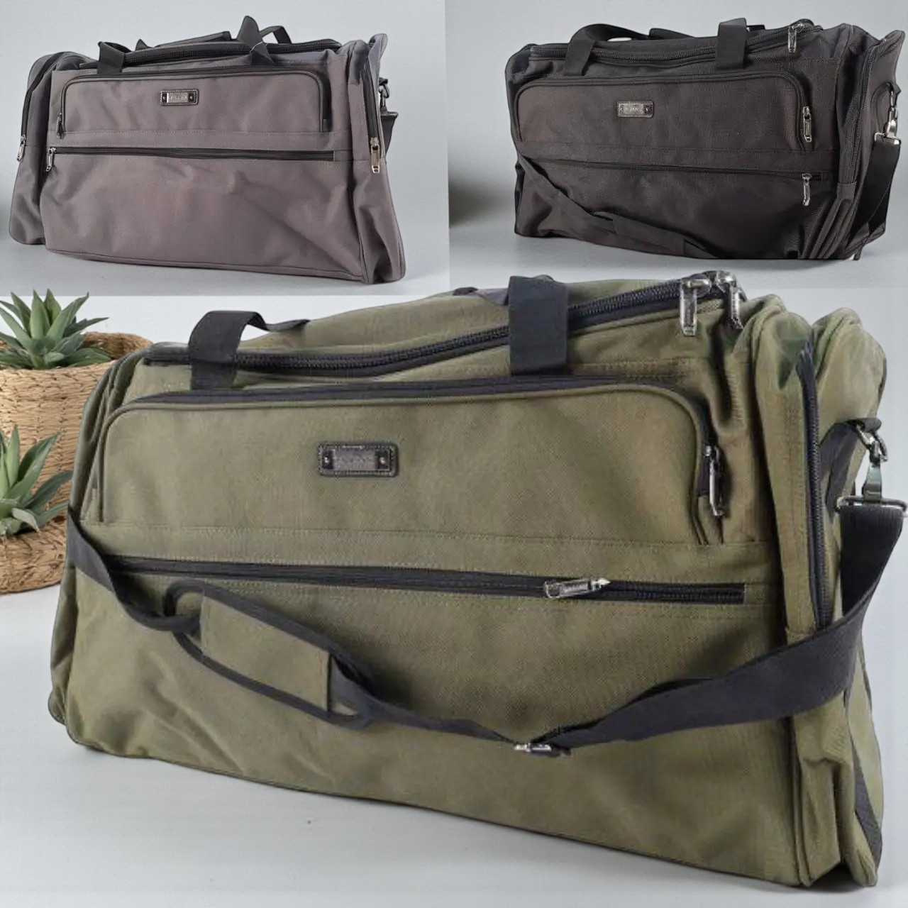 Містка чоловіча спортивна дорожня для тренувань у залі та подорожей на 90 літрів, фото 1