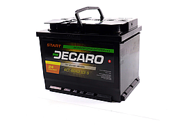 Акумулятор 60Ah 12V DECARO START 242×175×190 R EN480 6СТ-60 АЗ (0) S