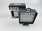 Фара LED квадратна світлодіодна 48W широкі промені 10-30V 6000K 55 мм фара стандарт, фото 2