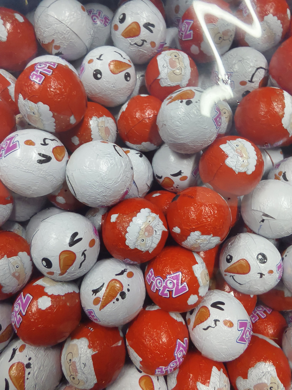 Фундучні сніговики Zozole (крем нутелла)