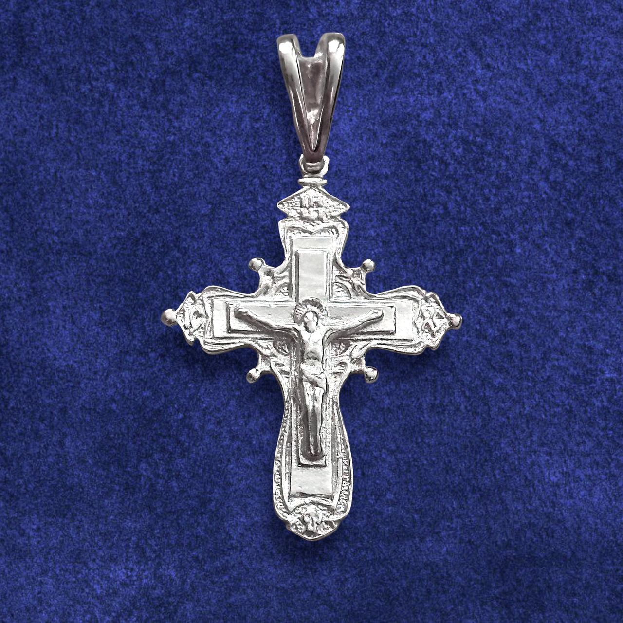 Хрестик срібний 2.3 г, фото 1