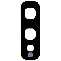 Скло камери для Samsung S10e/G970 Black