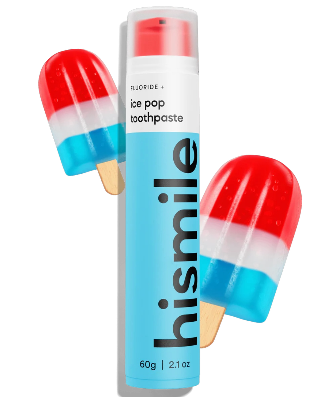 Зубна паста зі смаком фруктового морозива HiSmile Ice Pop Toothpaste, фото 1