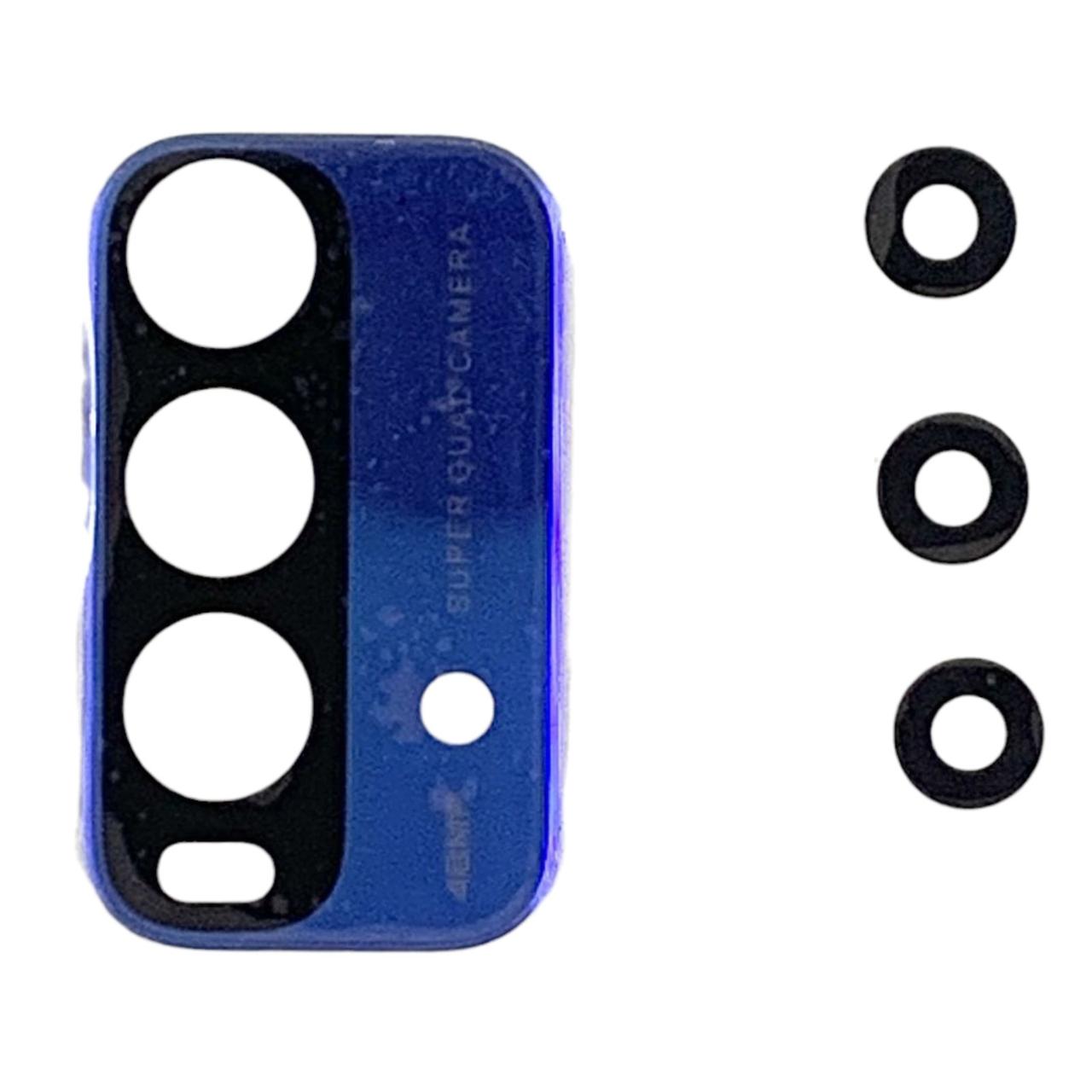 Скло камери Xiaomi Redmi 9T (комплект) Blue, фото 1