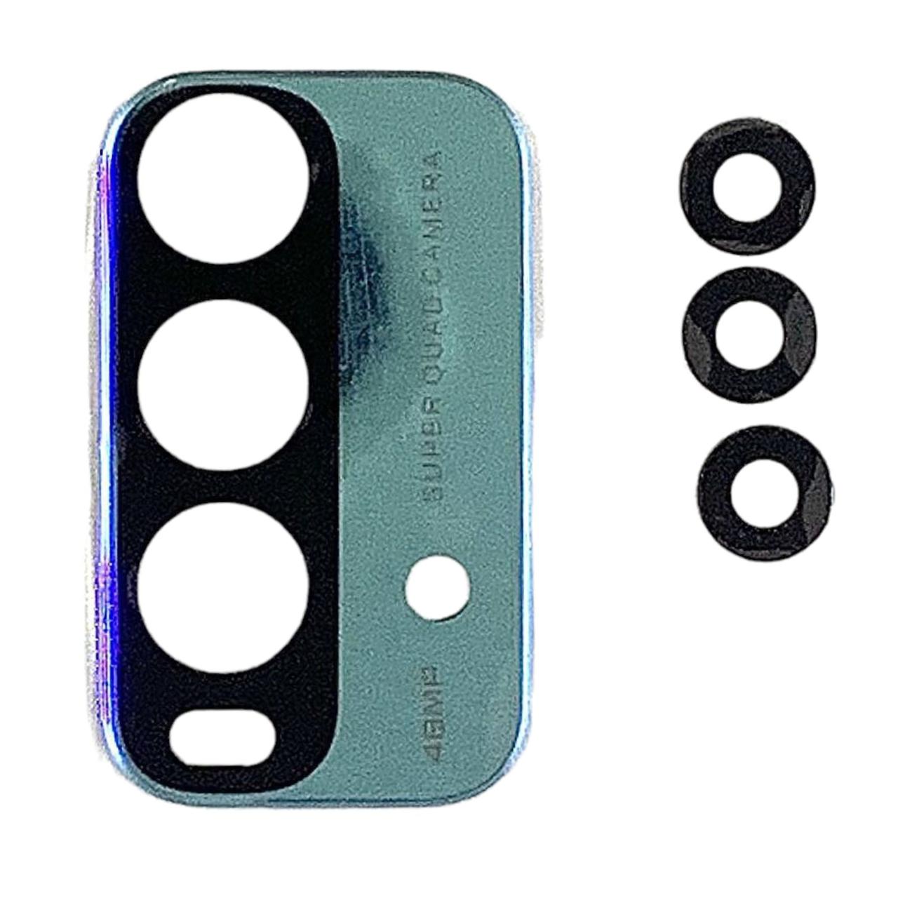 Скло камери Xiaomi Redmi 9T (комплект) Green, фото 1