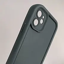 Чохол для iPhone 11 чорний чохол із принтом із тюльпанами на телефон айфон 11 r02h, фото 3