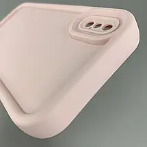 Чохол для iPhone X / Xs рожевий чохол із принтом із тюльпанами на телефон айфон х / хс r02h, фото 5