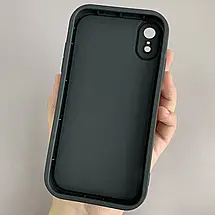 Чохол для iPhone Xr чорний чохол з осіннім принтом листя книжок гарбуза на айфон хр w02j, фото 2