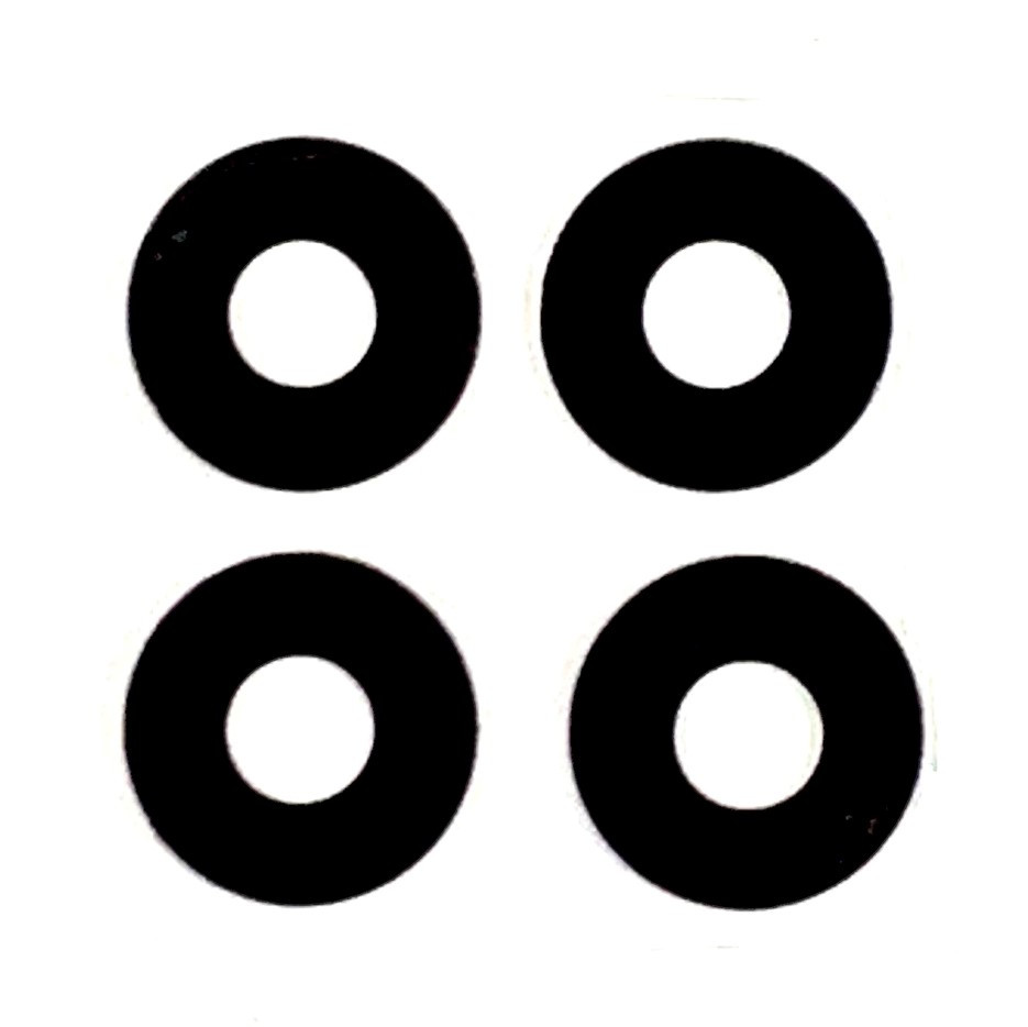 Скло камери Motorola G9 Power (комплект) Black, фото 1