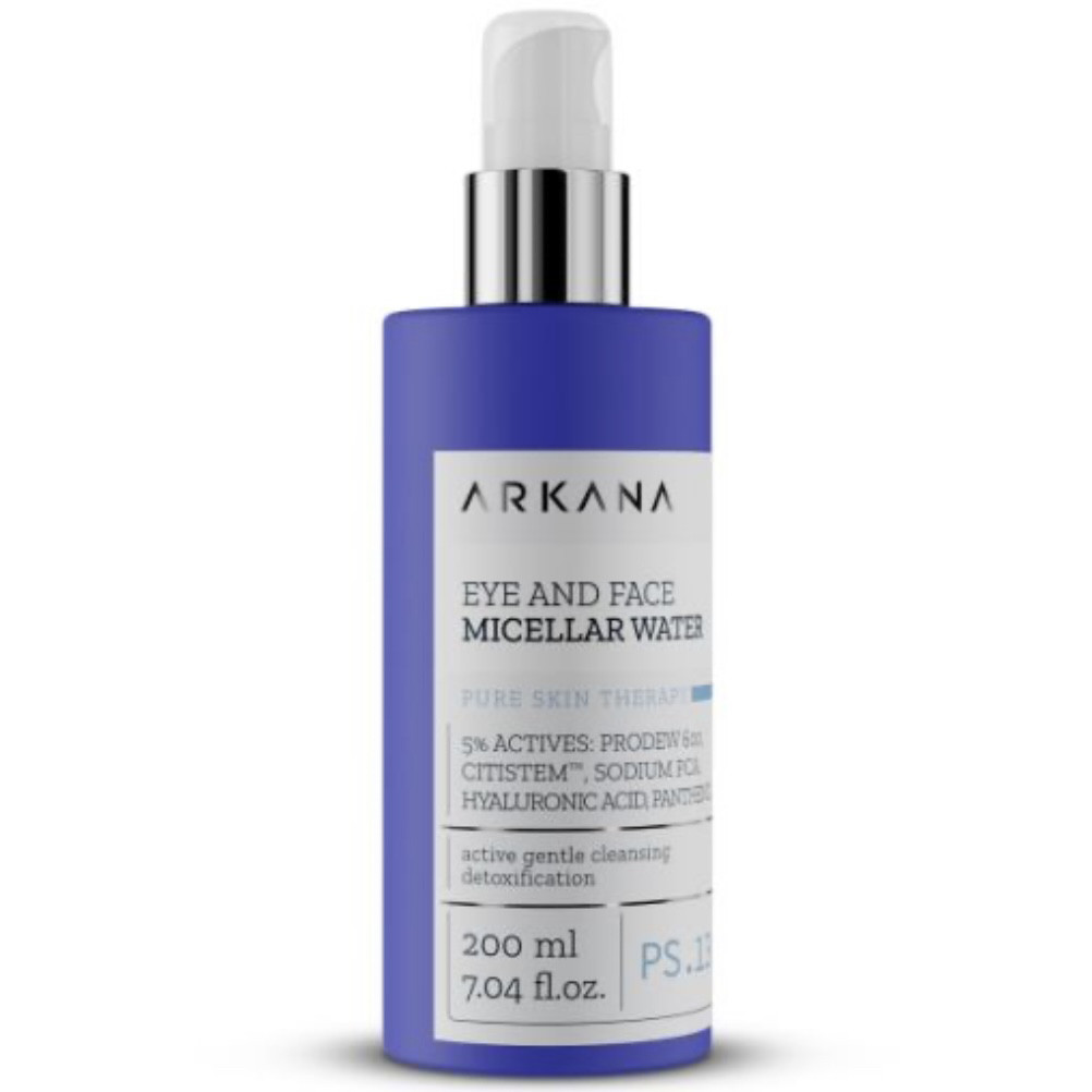 Eye + Face Micellar Water 200ml - Міцелярна вода для обличчя та очей, фото 1