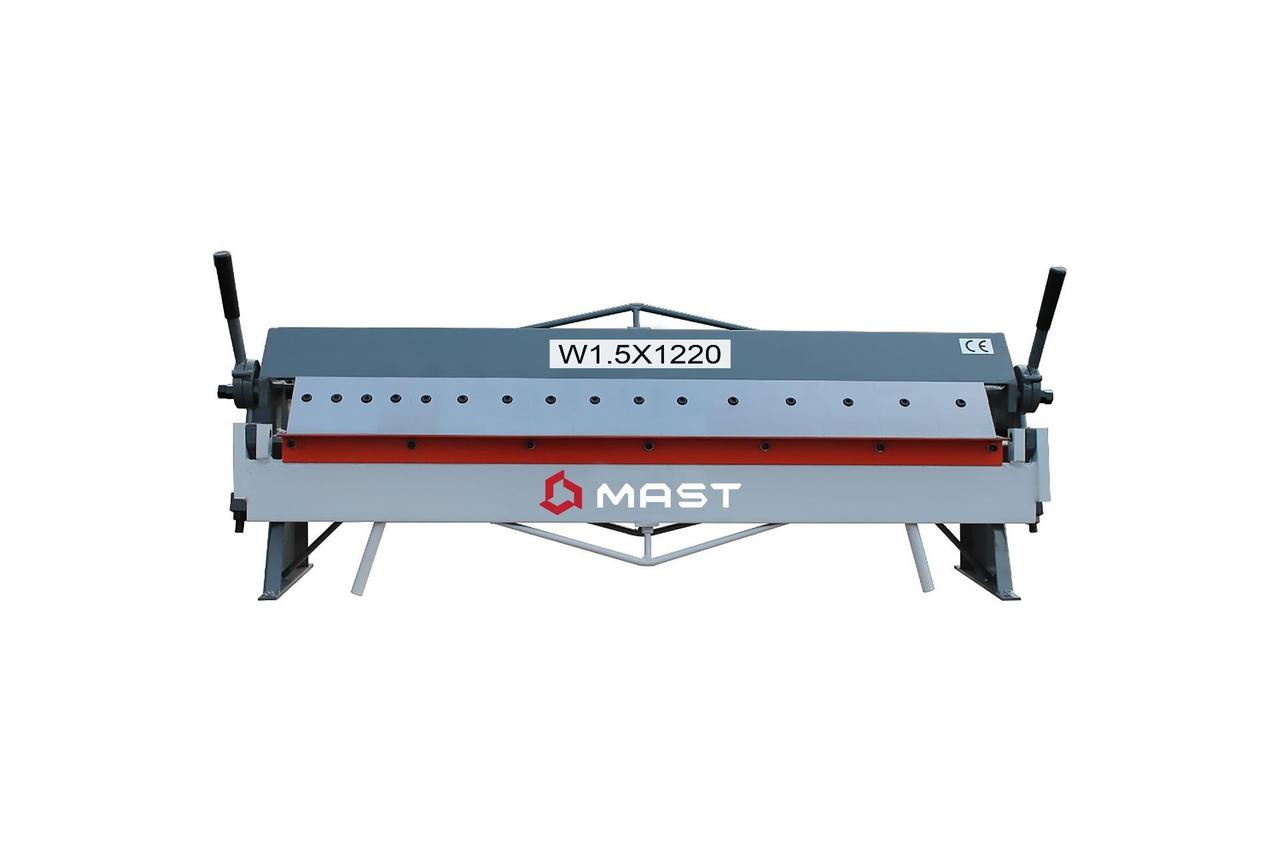 Сегментний листозгинальний верстат MAST W1.5X1220, фото 1