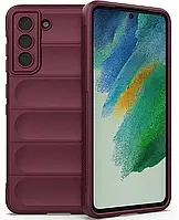Силіконовий чохол Wavy для Samsung Galaxy S22 Fuchsia