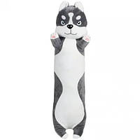 М'яка іграшка Подушка обіймашка Хаскі  70 см ТМ Копиця (21501-3)