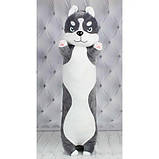 М'яка іграшка Подушка обіймашка Хаскі 70 см ТМ Копиця (21501-3), фото 3