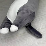 М'яка іграшка Подушка обіймашка Хаскі 70 см ТМ Копиця (21501-3), фото 4