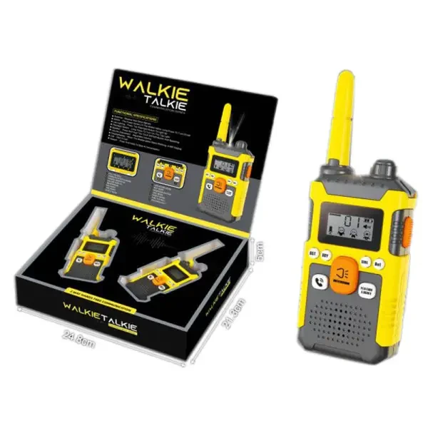 Дитячий набір рацій 2 шт. з фонариком, дальність 50 м