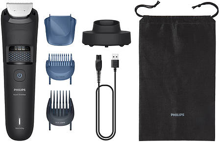 Тример Philips Series 5000 BT5780/15 — акумуляторний, чорний, фото 1