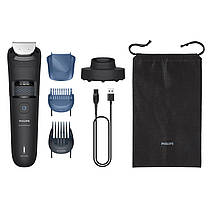 Тример Philips Series 5000 BT5780/15 — акумуляторний, чорний, фото 2