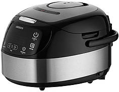 Мультиварка Ardesto MC-P17DGDF — 860 Вт, чаша 5 л, електронне керування, корзина для фритюру, срібляста