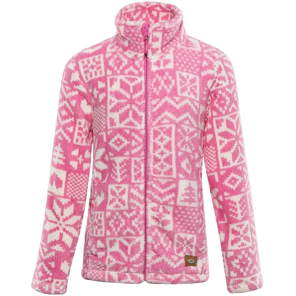 Флісова кофта Alpine Pro Eflino, Рожевий, 116-121 (KSWF221465PA 116-122)