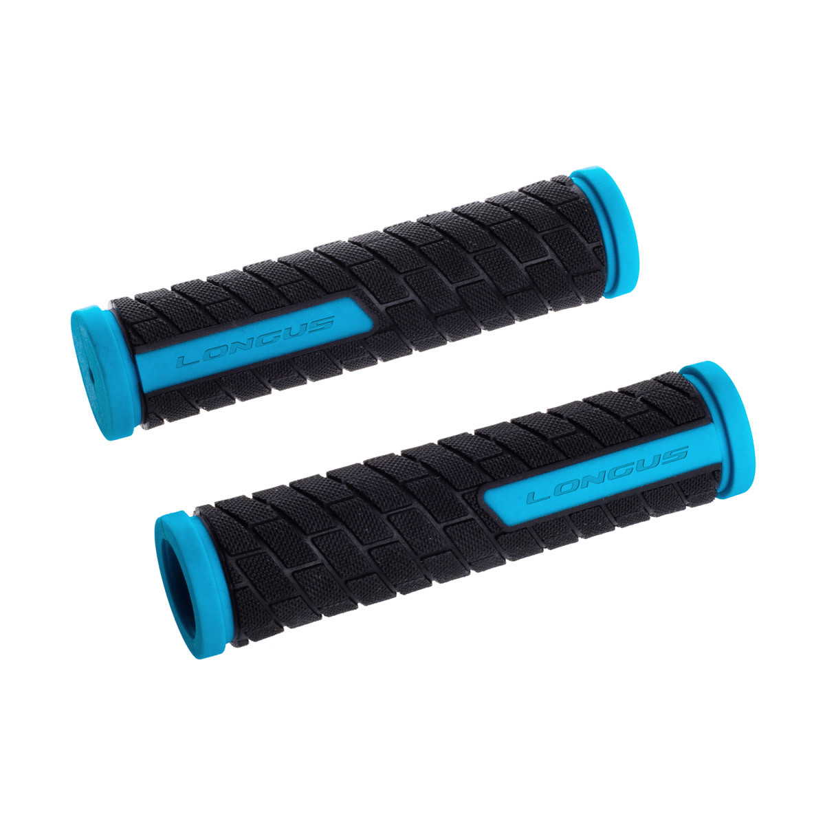 Ручки керма Longus GRID, синьо/чорний, фото 1