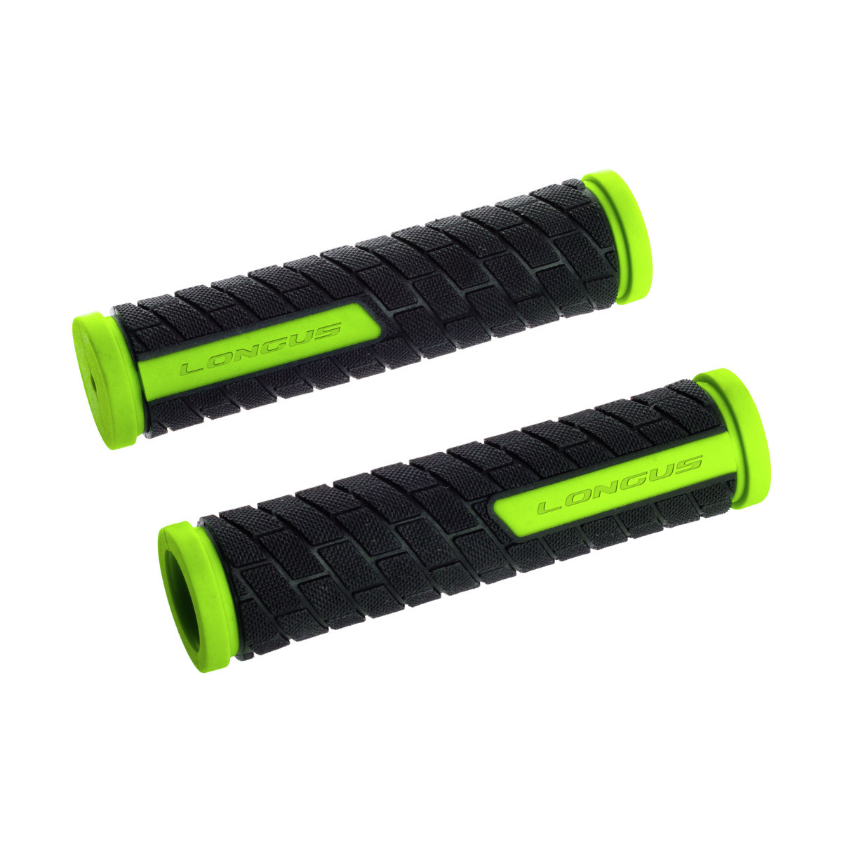 Ручки керма Longus GRID, неоновий жовто/чорний, фото 1