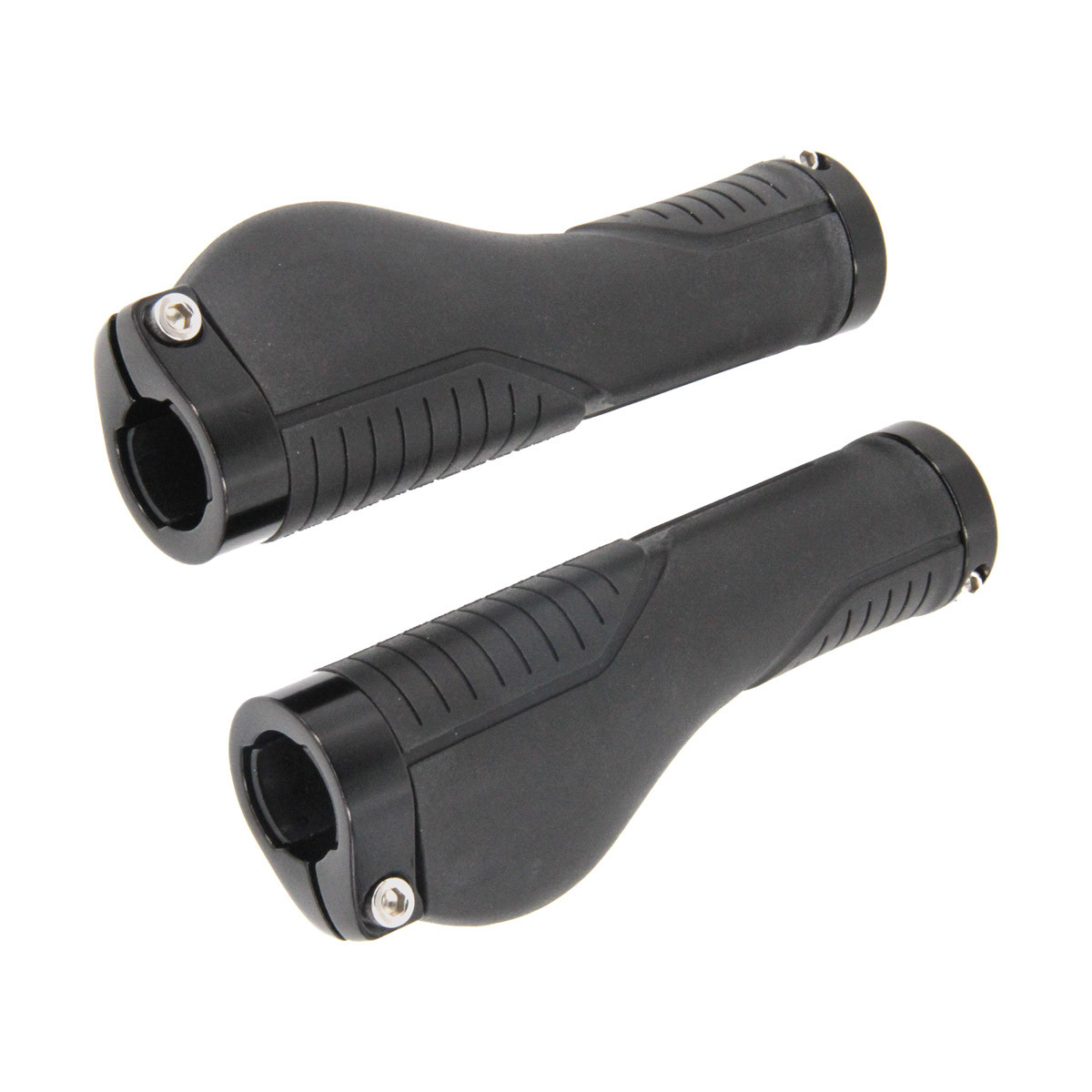 Ручки керма Longus LINE, чорний, з замком, фото 1