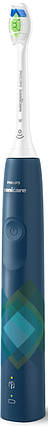 Електрична зубна щітка Philips Sonicare 4100 HX3689/42 — 31 тис. колив./хв, 1 насадка, синя, фото 1