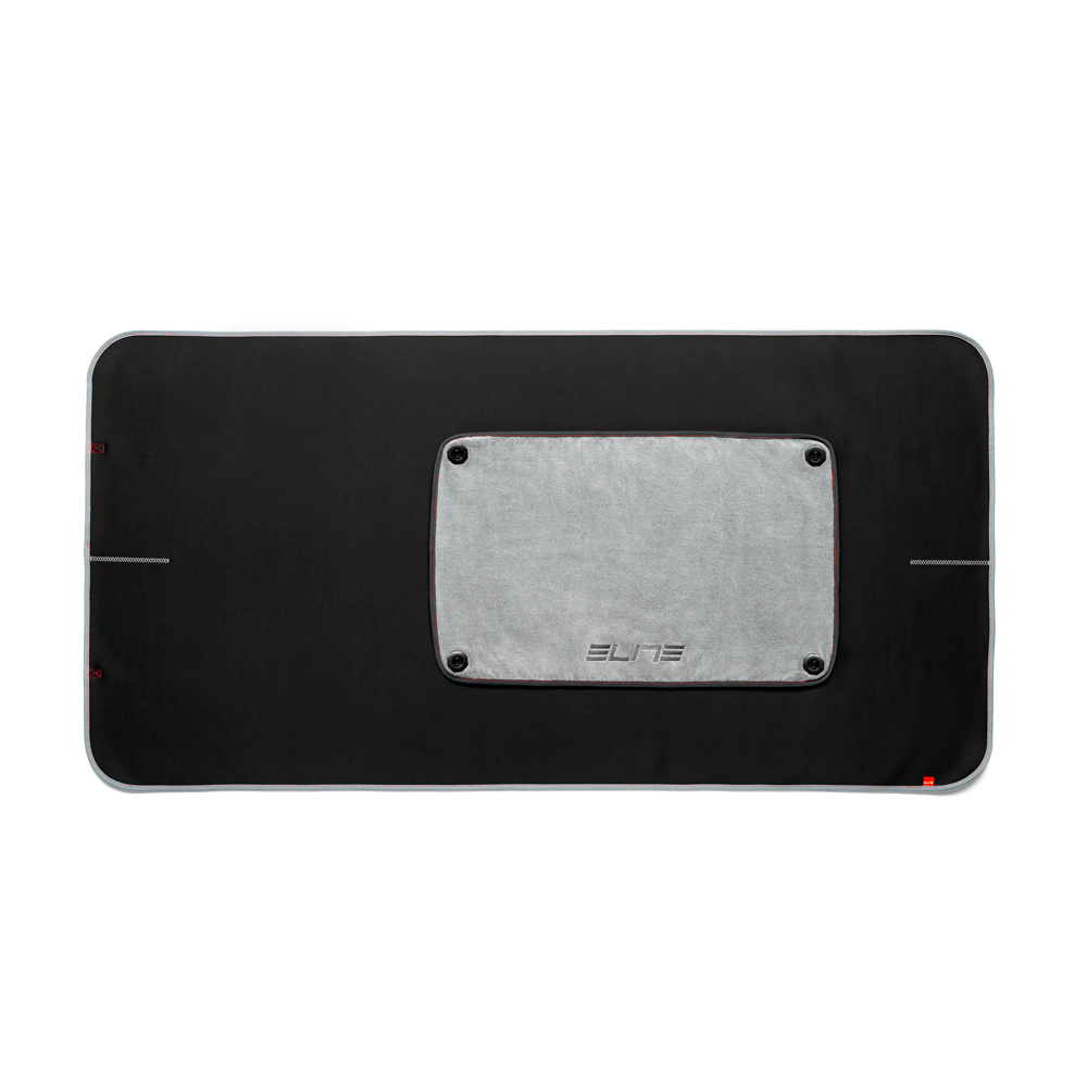 Мат під велотренажер ELITE DRY MAT, Чорний (180х90), фото 1