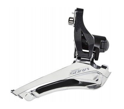 Перемикач передній Shimano FD-3000 SORA, 2X9, хомут 34.9мм (31.8/28.6мм адапт), фото 1