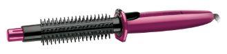Плойка Remington Mineral Glow — кераміка, щітка з парою, понад 300 Вт, чорно-рожева