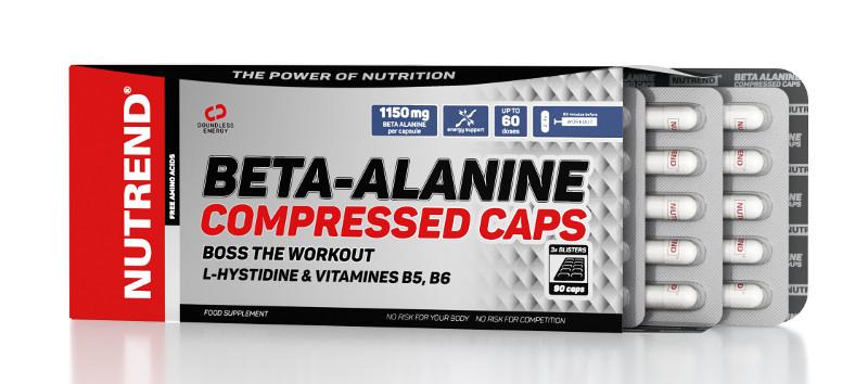 Nutrend Beta-Alanine Compressed Caps (90 кап)