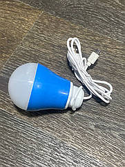 Підвісна світлодіодна USB лампа 5 Вт 6500К від павербанка переносна