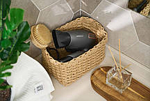 Фен Ardesto Pink Touch — 2000 Вт, 2 швидкості, 2 температури, складана ручка, сірий-рожевий, фото 5