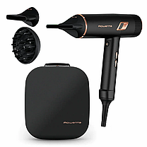 Фен Rowenta Ultimate Experience Maestria — 2000 Вт, дифузор, іонізація, холодний обдув, чорний, фото 2
