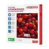 Кухонні ваги Ardesto SCK-893CHERRY — 5 кг, скляна платформа, багатокольорові, фото 7
