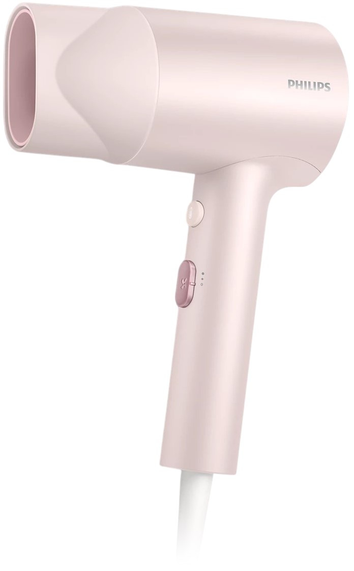 Фен Philips 3000 Series — 1600 Вт, 2 режими, іонізація, рожевий