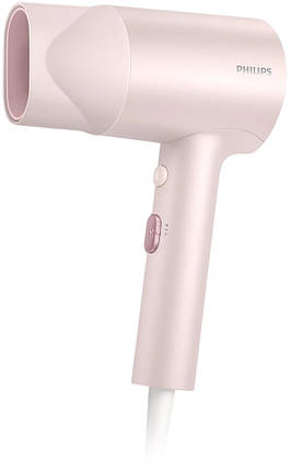 Фен Philips 3000 Series — 1600 Вт, 2 режими, іонізація, рожевий, фото 1
