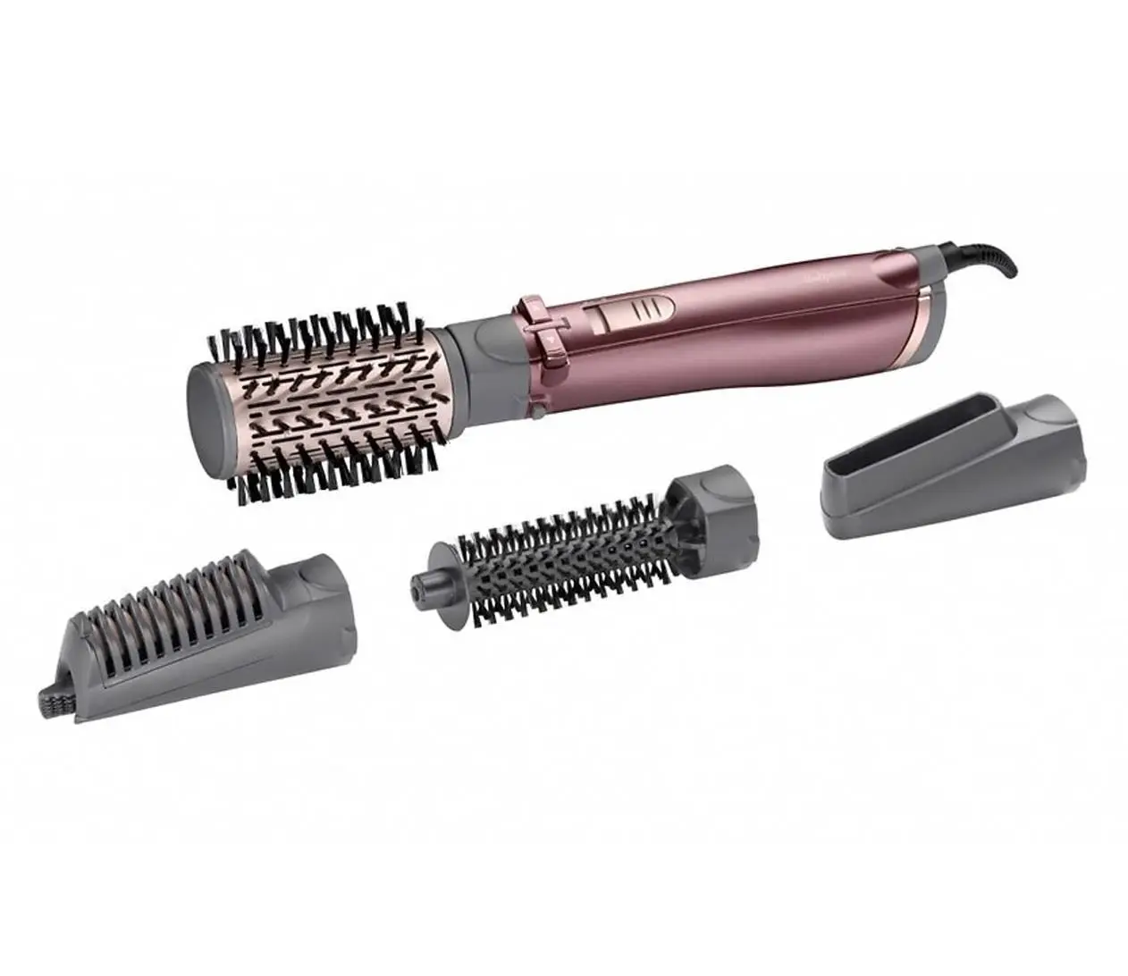 Фен-щітка Babyliss Beliss Big Hair — 1000 Вт, кераміка, іонізація, холодний обдув, рожевий
