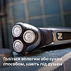 Бритва електрична Philips Series 3000 S3341/13 — 3 головки, Li-Ion, сухе/вологе гоління, сіра, фото 7
