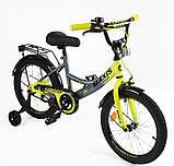 Дитячий велосипед Corso Maxis Cl 18" для хлопчика, фото 10